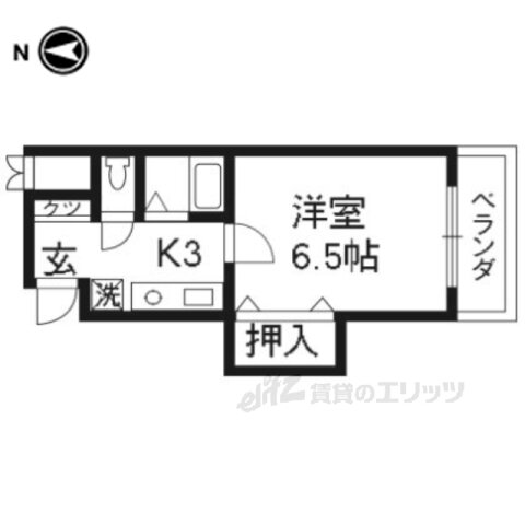 京都府京都市伏見区桃山水野左近西町 丹波橋駅 1K マンション 賃貸物件詳細