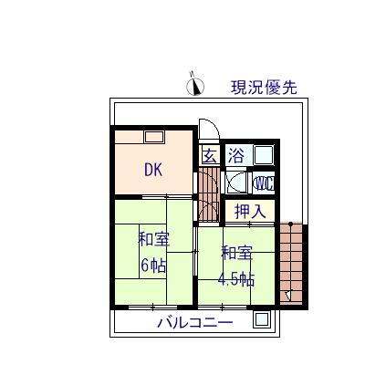 広島県尾道市栗原町 新尾道駅 2K アパート 賃貸物件詳細