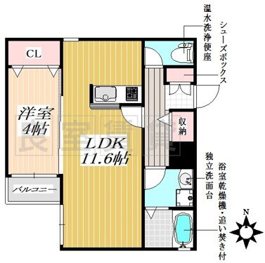 愛知県名古屋市昭和区小坂町３ 吹上駅 1LDK アパート 賃貸物件詳細