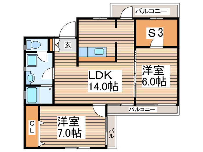 神奈川県大和市中央林間２ 中央林間駅 2SLDK マンション 賃貸物件詳細