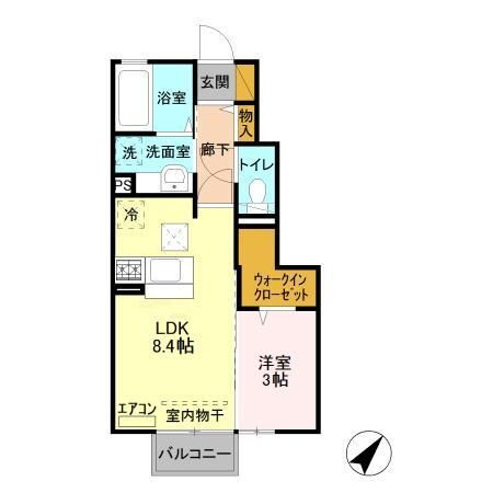 茨城県日立市南高野町１ 大甕駅 1LDK アパート 賃貸物件詳細
