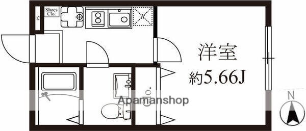東京都板橋区赤塚４ 西高島平駅 1K アパート 賃貸物件詳細