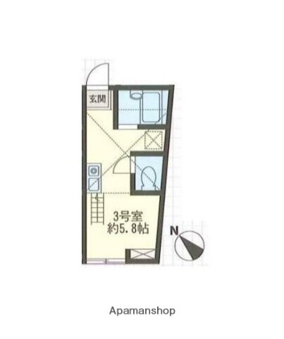 神奈川県横浜市西区境之谷 南太田駅 ワンルーム アパート 賃貸物件詳細