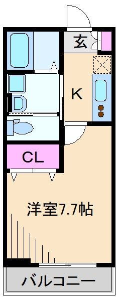 神奈川県横浜市鶴見区獅子ケ谷２ 大倉山駅 1K アパート 賃貸物件詳細