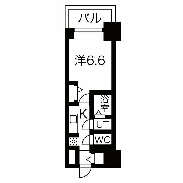 愛知県名古屋市西区新道２ 名古屋駅 1K マンション 賃貸物件詳細