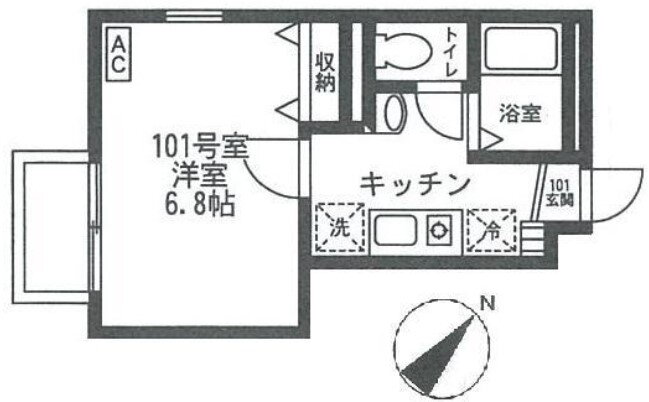 東京都北区西ケ原４ 西巣鴨駅 1K アパート 賃貸物件詳細