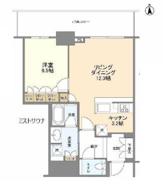 大阪府大阪市北区大淀南２ 福島駅 1LDK マンション 賃貸物件詳細