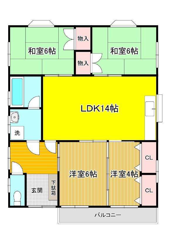 静岡県沼津市本田町 沼津駅 4LDK アパート 賃貸物件詳細