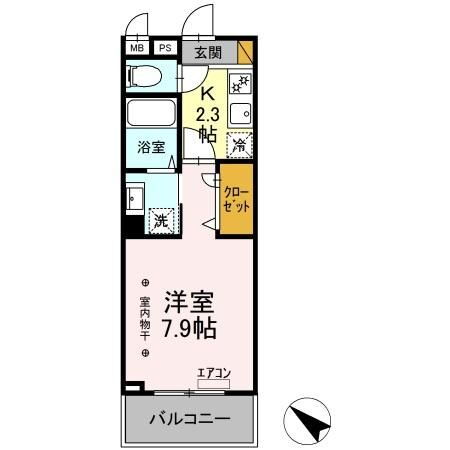 千葉県千葉市中央区新宿１ 千葉中央駅 1K マンション 賃貸物件詳細