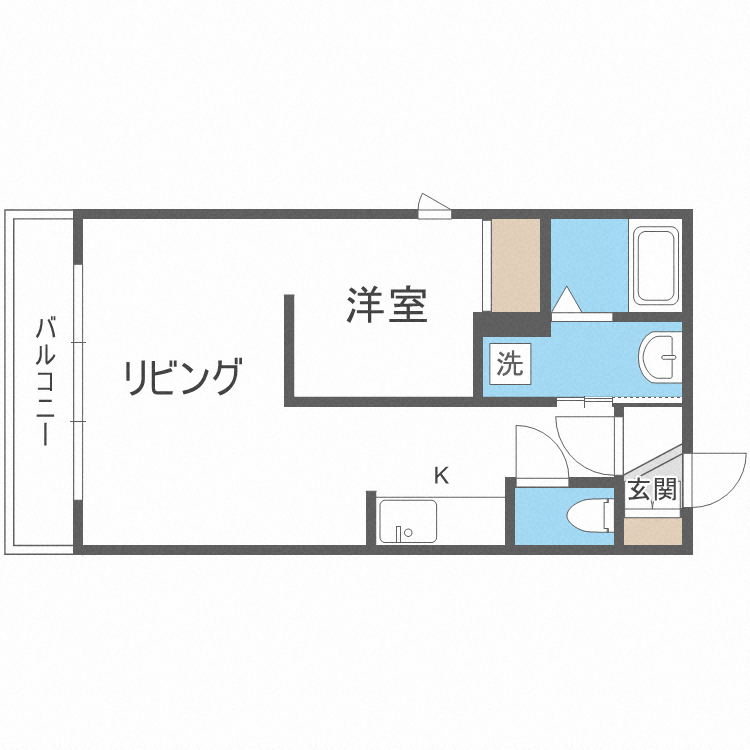 北海道札幌市豊平区豊平六条３ 学園前駅 1LDK マンション 賃貸物件詳細