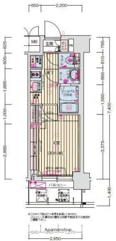大阪府大阪市西淀川区姫里２ 姫島駅 1K マンション 賃貸物件詳細