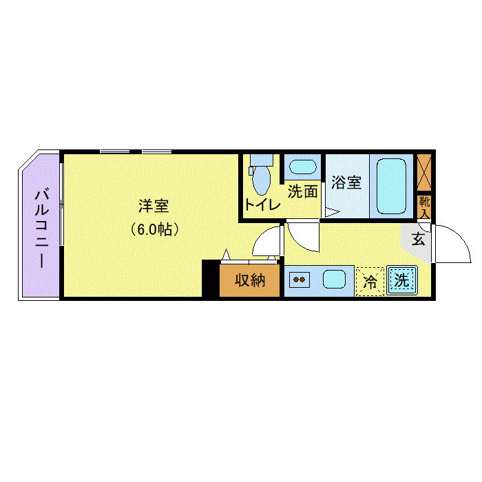 千葉県千葉市稲毛区稲毛台町 稲毛駅 1K アパート 賃貸物件詳細