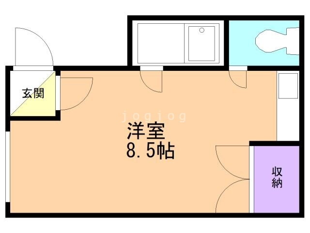 宮本ハイツ 2階 ワンルーム 賃貸物件詳細