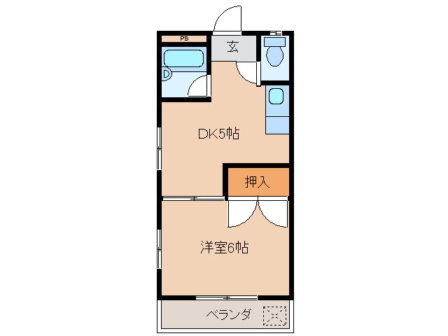 宮崎県宮崎市大橋３ 1DK マンション 賃貸物件詳細