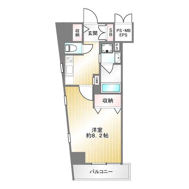 兵庫県神戸市中央区元町通６ 神戸駅 1K マンション 賃貸物件詳細