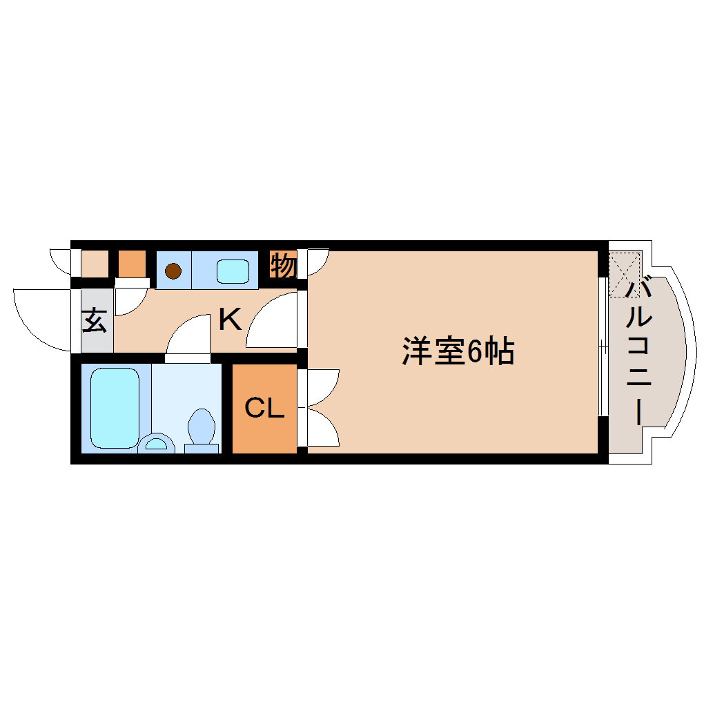 奈良県奈良市三条栄町 新大宮駅 1K マンション 賃貸物件詳細