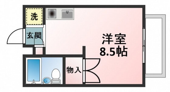 広島県広島市安佐南区長束西２ 安芸長束駅 ワンルーム アパート 賃貸物件詳細
