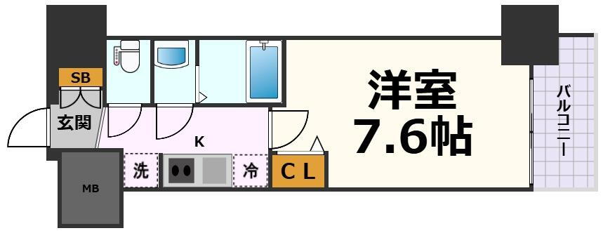 愛知県名古屋市中村区太閤通７ 中村公園駅 1K マンション 賃貸物件詳細