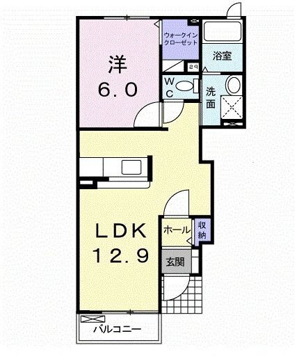 福島県福島市松川町美郷１ 松川駅 1LDK アパート 賃貸物件詳細