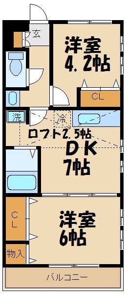 東京都調布市染地２ 調布駅 2DK アパート 賃貸物件詳細