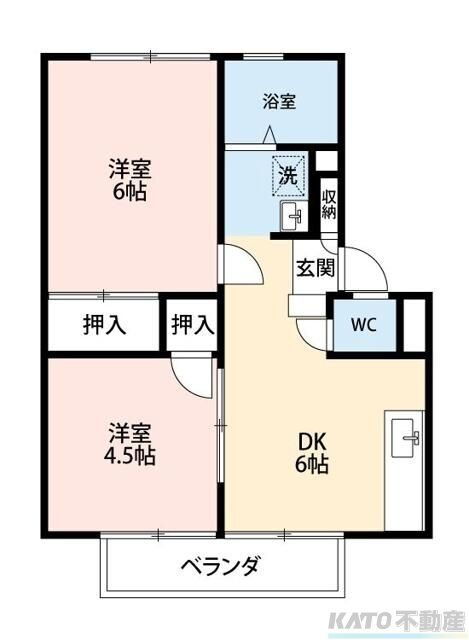 神奈川県相模原市中央区清新３ 相模原駅 2DK アパート 賃貸物件詳細