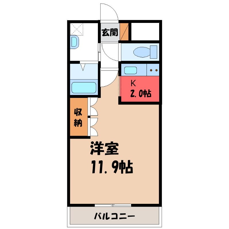 埼玉県深谷市畠山 武川駅 ワンルーム アパート 賃貸物件詳細