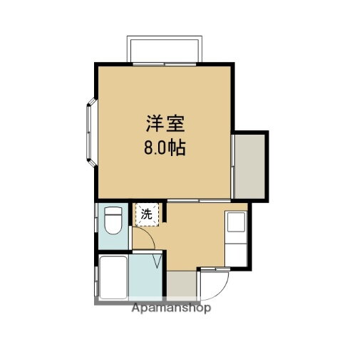 岩手県盛岡市緑が丘１ 1DK アパート 賃貸物件詳細