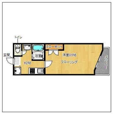 福岡県福岡市中央区薬院２ 薬院大通駅 1K マンション 賃貸物件詳細