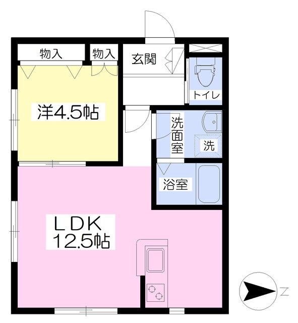 ＭＡＩＳＯＮ　ＤＥ　ＧＥＯ（メゾン　ド　ジオ） 1階 1LDK 賃貸物件詳細