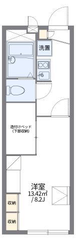 岡山県岡山市東区中尾 上道駅 1K アパート 賃貸物件詳細