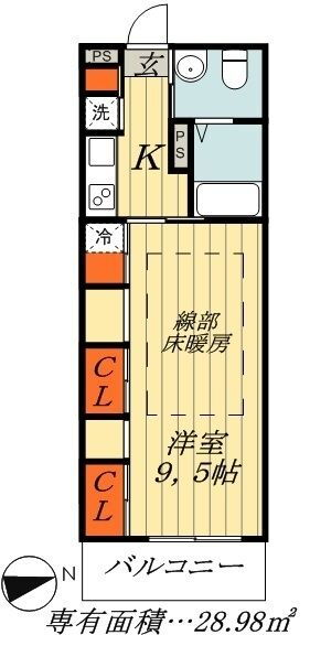 千葉県船橋市藤原１ 船橋法典駅 1K アパート 賃貸物件詳細