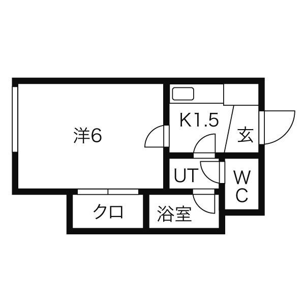 北海道札幌市西区琴似一条６ 琴似駅 1K マンション 賃貸物件詳細