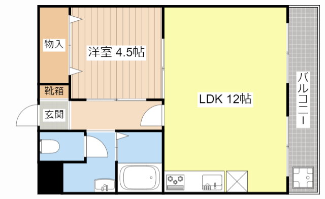 滋賀県湖南市若竹町 三雲駅 1LDK マンション 賃貸物件詳細