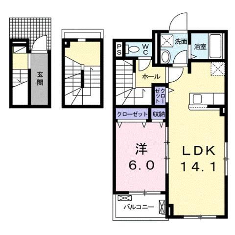 広島県三原市宮浦６ 三原駅 1LDK アパート 賃貸物件詳細