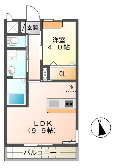 茨城県土浦市永国 土浦駅 1LDK アパート 賃貸物件詳細