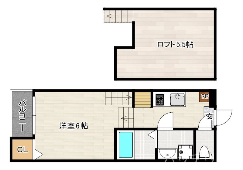 福岡県福岡市東区和白４ 唐の原駅 1K アパート 賃貸物件詳細
