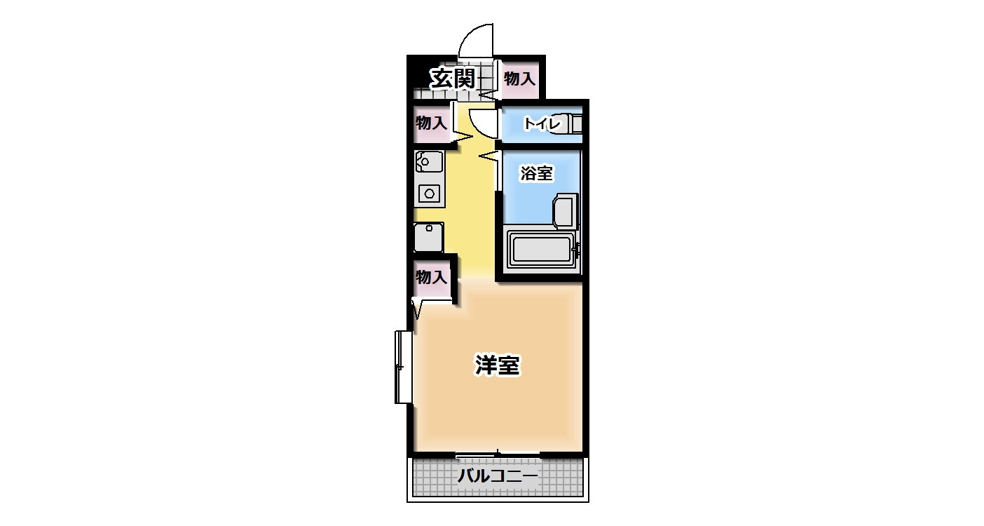 兵庫県神戸市中央区加納町２ 三ノ宮駅 1K マンション 賃貸物件詳細
