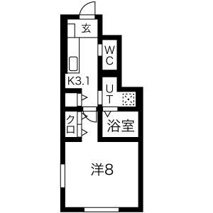 岩手県花巻市桜町４ 花巻駅 1K アパート 賃貸物件詳細
