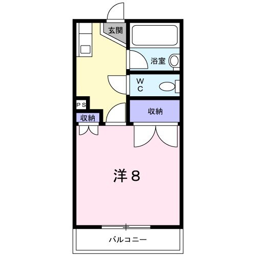 マンション加賀美 1階 1K 賃貸物件詳細