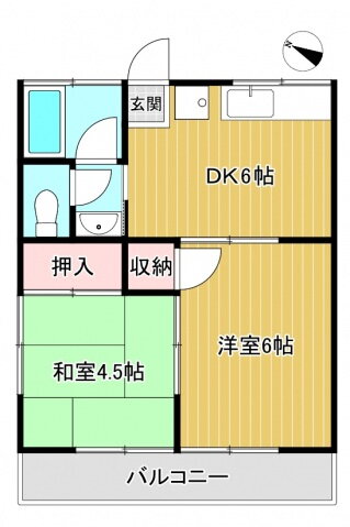 神奈川県横浜市青葉区美しが丘５ たまプラーザ駅 2DK アパート 賃貸物件詳細