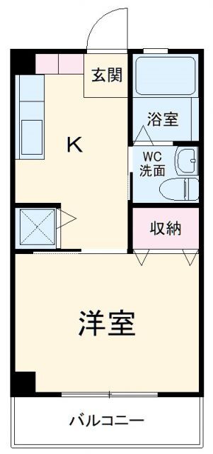 小林ビル 4階 1K 賃貸物件詳細