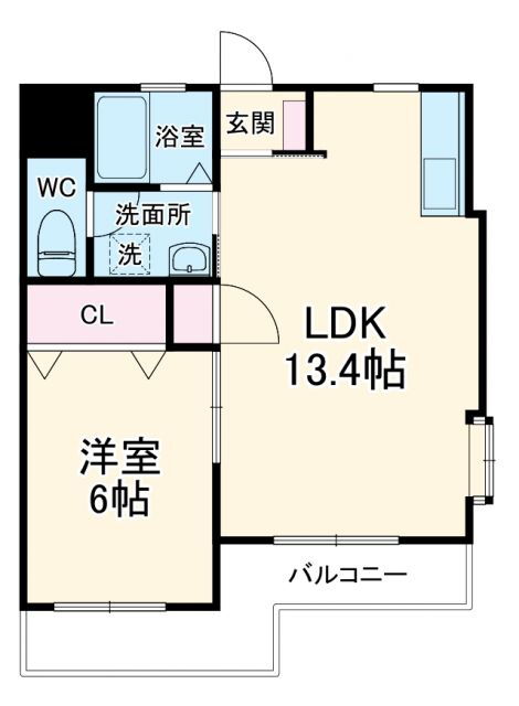 静岡県磐田市今之浦２ 磐田駅 1LDK マンション 賃貸物件詳細