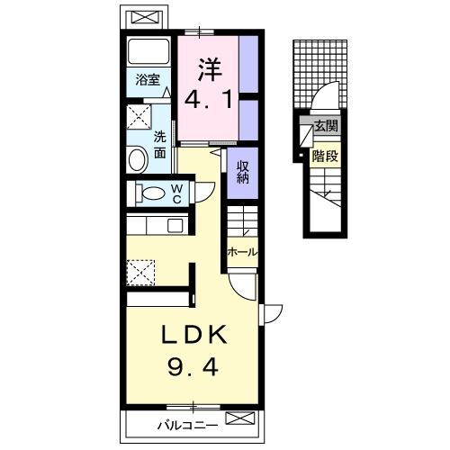 福島県郡山市田村町金屋字冬室 郡山駅 1LDK アパート 賃貸物件詳細