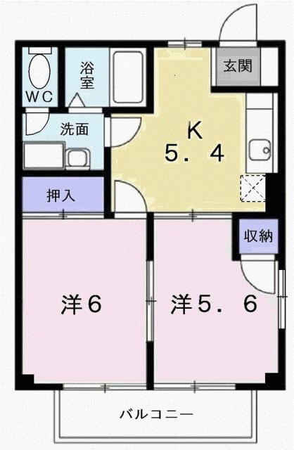 兵庫県加東市下滝野４ 滝野駅 2DK アパート 賃貸物件詳細