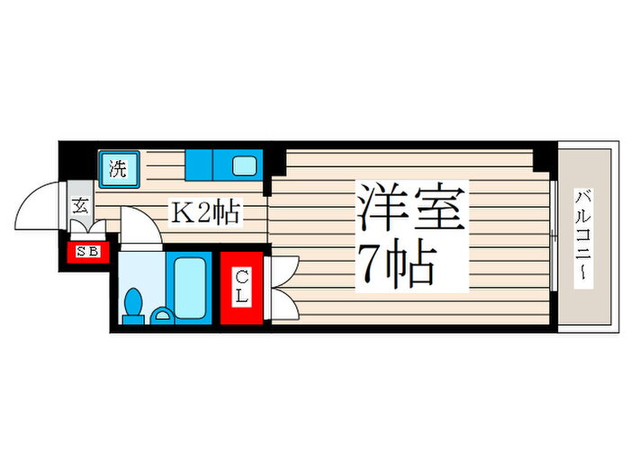 ライフイン瑞穂 2階 1K 賃貸物件詳細