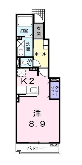 岐阜県岐阜市茜部菱野４ 岐阜駅 1K アパート 賃貸物件詳細