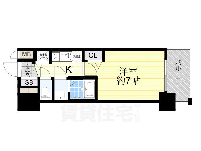 大阪府大阪市都島区中野町４ 桜ノ宮駅 1K マンション 賃貸物件詳細
