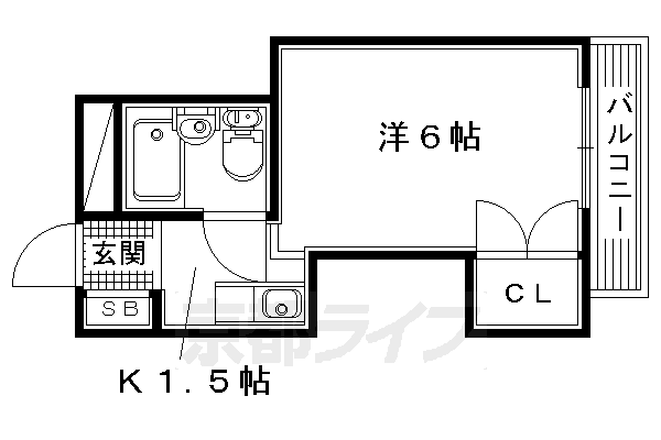 大阪府枚方市楠葉野田１ 樟葉駅 1K アパート 賃貸物件詳細