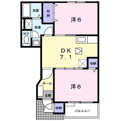 愛知県岡崎市渡町字能光 矢作橋駅 2DK アパート 賃貸物件詳細