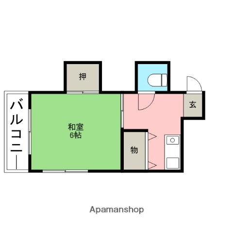 東京都国分寺市南町３ 国分寺駅 1K マンション 賃貸物件詳細